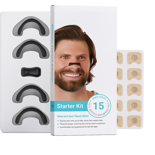 😴 SnoreLess™ AirFlow Kit – Breathe Better.